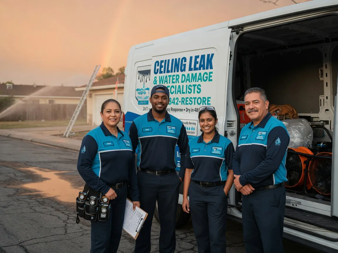 Ceiling Leak Cleanup company in Bloxom, VA