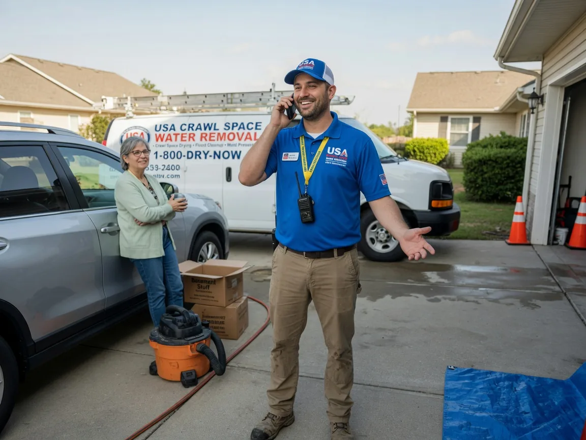 Crawl Space Water Removal Bloxom, VA FAQs